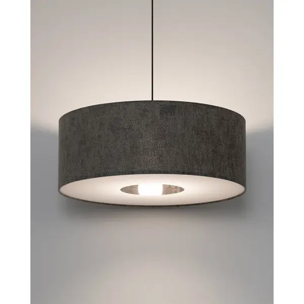 Підвісний світильник, люстра Nowodvorski 11674 Lago M E27 1x25W IP20 сірий - фото №1