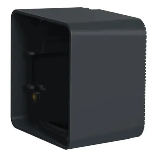 Накладной подрозетник Schneider Electric MUR37911 IP55 (антрацит) - фото №2 Накладной подрозетник Schneider Electric MUR37911 IP55 (антрацит) - фото №2