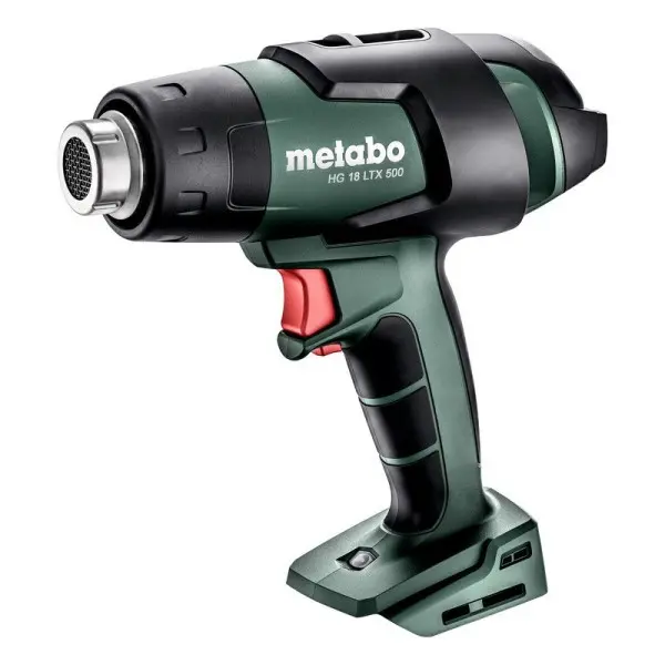 Аккумуляторный фен Metabo HG 18 LTX 500 18 В 160-200 л/мин 300/500 ⁰С (610502850) Аккумуляторный фен Metabo HG 18 LTX 500 18 В 160-200 л/мин 300/500 ⁰С (610502850)