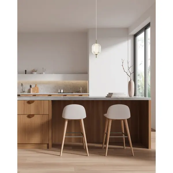 Подвесной светильник, люстра Italux PND-81438-1A-GD Corado LED 1x8W 3000K 830Lm IP20 золотой - фото №1