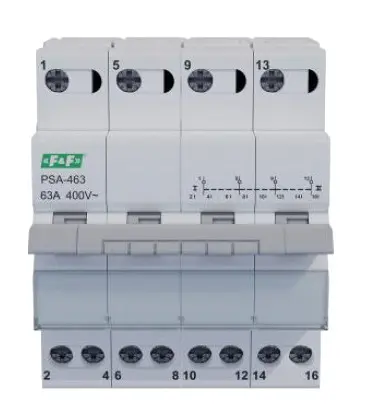 Перемикач мережа-генератор F&F F&F PSA-440 I-0-II 40A