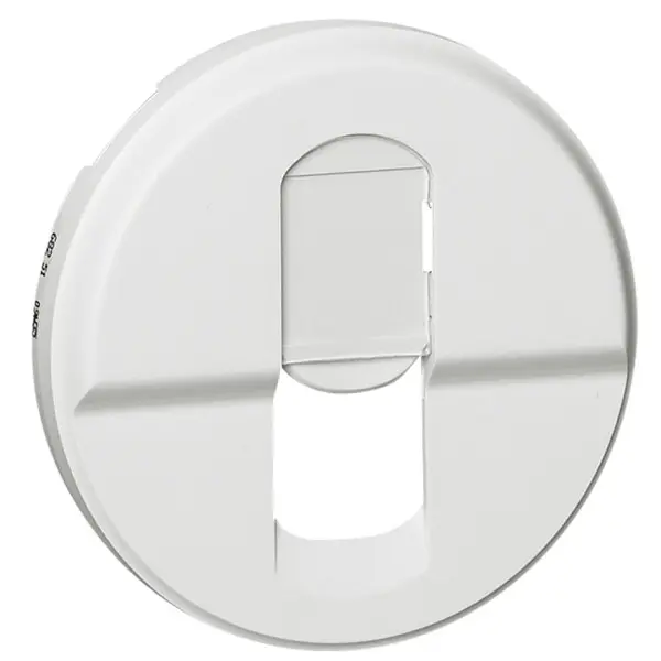 Панель розетки RJ45 кат.6 (для UTP/FTP/SFTP) Legrand Celiane біла