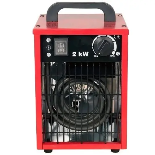 Тепловентилятор INELCO Neutral 230В 2 кВт 260 м³/ч красный (175100001) Тепловентилятор INELCO Neutral 230В 2 кВт 260 м³/ч красный (175100001)
