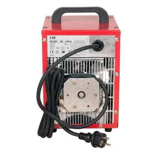 Тепловентилятор INELCO Neutral 230В 2 кВт 260 м³/ч красный (175100001) - фото №2 Тепловентилятор INELCO Neutral 230В 2 кВт 260 м³/ч красный (175100001) - фото №2