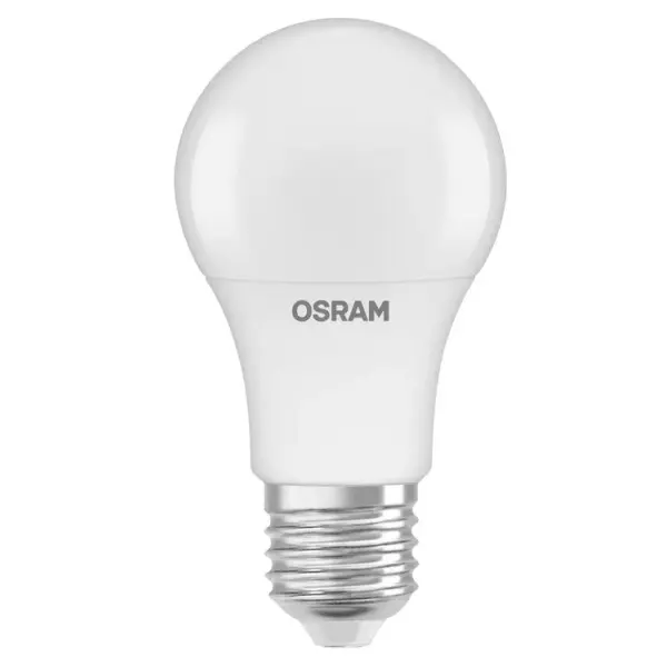 Лампа светодиодная Osram LED CL A65 9Вт/840 12-36V FR E27 6х1