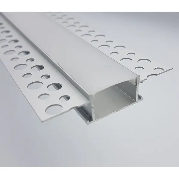LED-профиль врезной под штукатурку, 3 метра (ЛПШ28_3) - фото №1 LED-профиль врезной под штукатурку, 3 метра (ЛПШ28_3) - фото №1
