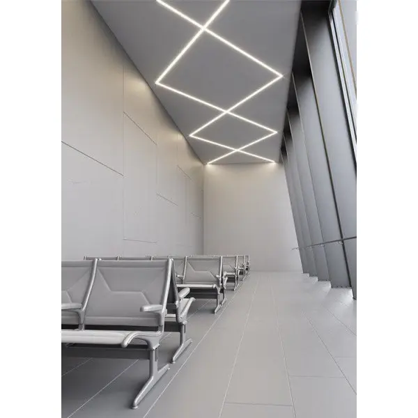 LED-профиль врезной под штукатурку, 3 метра (ЛПШ28_3) - фото №3 LED-профиль врезной под штукатурку, 3 метра (ЛПШ28_3) - фото №3