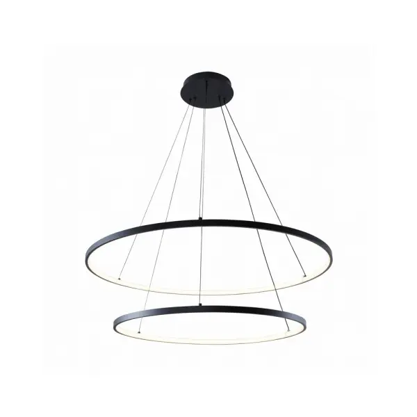 Подвесной светильник Zuma Line 2023200-BK Breno Led 2x60W 3000K/4000K/6000K 2500Lm IP20 Bl Подвесной светильник Zuma Line 2023200-BK Breno Led 2x60W 3000K/4000K/6000K 2500Lm IP20 Bl
