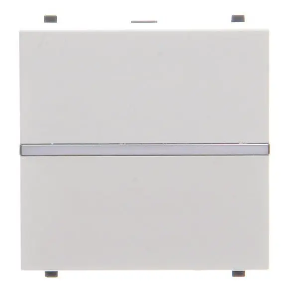 Однокнопковий вимикач ABB Zenit 2CLA220100N1101 N2201 BL (білий) - фото №1 Однокнопковий вимикач ABB Zenit 2CLA220100N1101 N2201 BL (білий) - фото №1