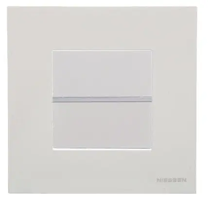 Однокнопковий вимикач ABB Zenit 2CLA220100N1101 N2201 BL (білий) - фото №5 Однокнопковий вимикач ABB Zenit 2CLA220100N1101 N2201 BL (білий) - фото №5
