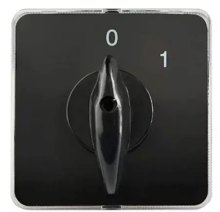 Пакетний перемикач Аско-Укрем ПКП Е9 2.823 A0110010019 (1-0 3 полюси) - фото №1