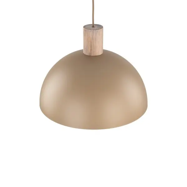 Підвісний світильник, люстра TK Lighting 11010 Oslo E27 1x15W IP20 бежевий - фото №4
