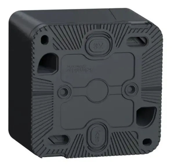 Накладний 1-клавішний вимикач Schneider Electric MUR35021 IP55 (чорний) - фото №1 Накладний 1-клавішний вимикач Schneider Electric MUR35021 IP55 (чорний) - фото №1