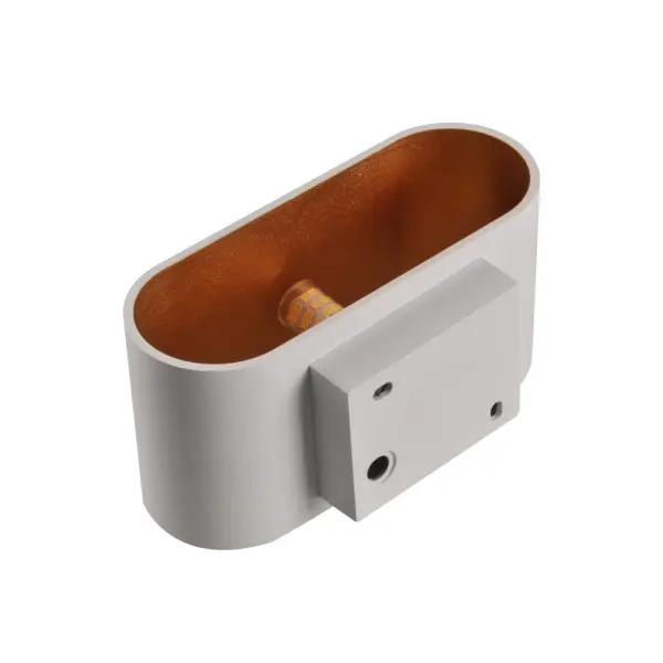 Бра, настінний світильник Goldlux 324429 Elissa G9 1x10W IP20 WH - фото №1