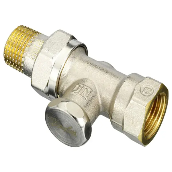 Прямой запорный клапан Danfoss 003L0124 RLV-S (вход 1/2'' выход 1/2'')