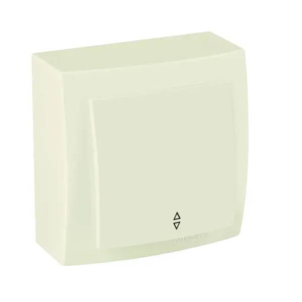 Вимикач Nilson Themis кремовий 1кл прохідний ( 26121007 )