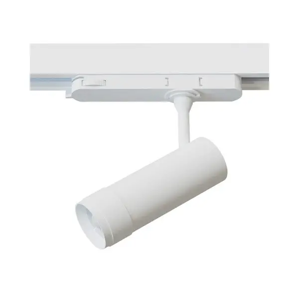 Трековый светильник Nowodvorski 12314 CTLS Spot Zoom LED 1x10W 3000K IP20 белый - фото №1