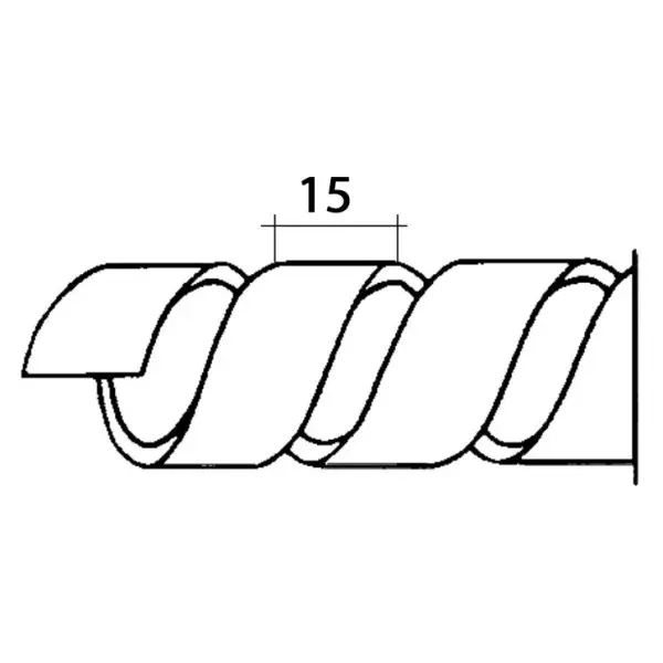 Універсальний кручений джгут DKC (чорний д.20/17,6) - фото №2