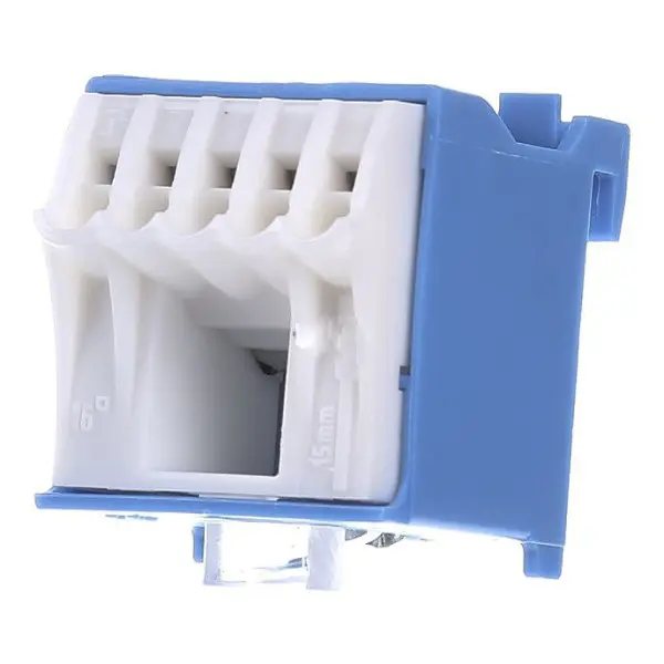 Блок Hager KN06N N-клема 1x16мм2+5x4мм2 - фото №1