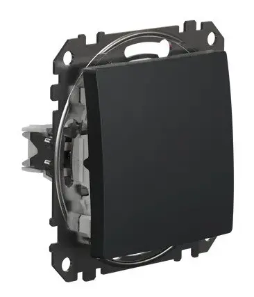 Кнопковий перемикач Schneider Electric Sedna Design & Elements чорний SDD114116 - фото №1 Кнопковий перемикач Schneider Electric Sedna Design & Elements чорний SDD114116 - фото №1