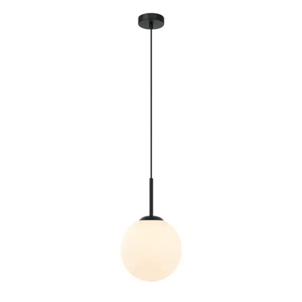 Подвесной светильник, люстра Italux PND-5578-1S-BK Deore E27 1x40W IP20 черный - фото №1