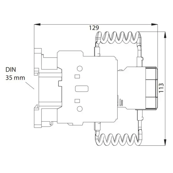 Контактор ETI 004645130 CEM 25CN.10 (20/23кВАр-400/440V) - фото №3