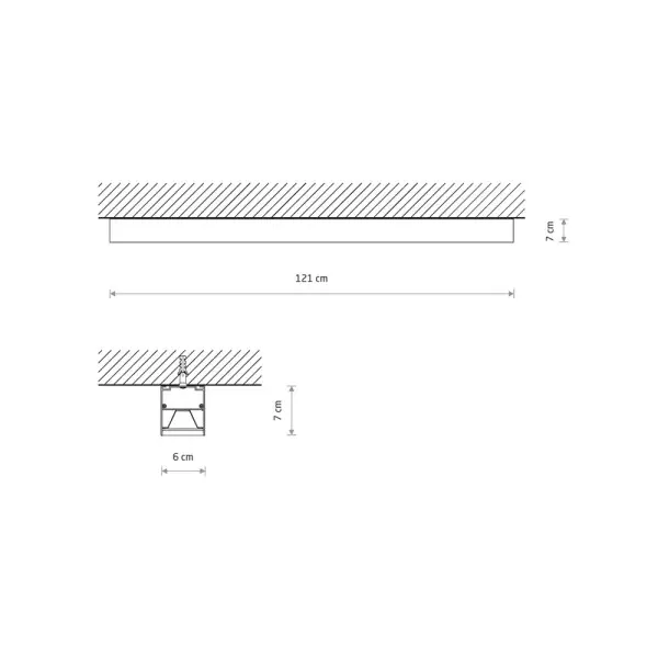 Світильник стельовий Nowodvorski 10212 CL Office Pro LED 1x31W 4000К 4160Lm IP20 білий - фото №4 Світильник стельовий Nowodvorski 10212 CL Office Pro LED 1x31W 4000К 4160Lm IP20 білий - фото №4
