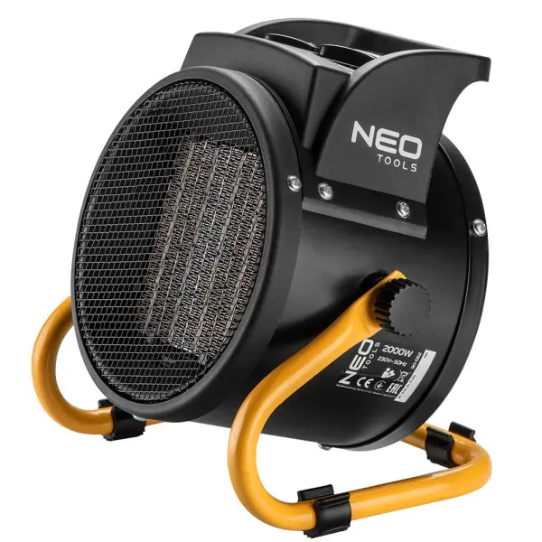 Керамічна теплова гармата Neo Tools 2кВт PTC 197 м³/год (90-062) Керамічна теплова гармата Neo Tools 2кВт PTC 197 м³/год (90-062)