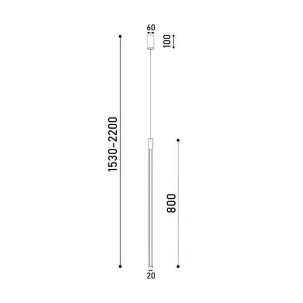 Подвесной светильник, люстра Kloodi PE-TWIST 80 3K BK LED 1x10W IP20 - фото №3 Подвесной светильник, люстра Kloodi PE-TWIST 80 3K BK LED 1x10W IP20 - фото №3
