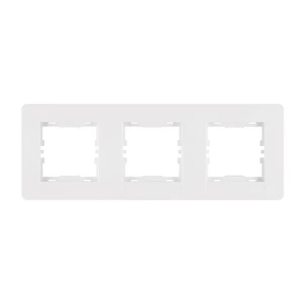 Рамка Nilson Selene біла 3-на ( 23110093 )