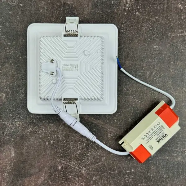 Світильник LED даунлайт Violux ALUMIN 9W 4200K квадрат IP20 ( 121260 ) - фото №4 Світильник LED даунлайт Violux ALUMIN 9W 4200K квадрат IP20 ( 121260 ) - фото №4
