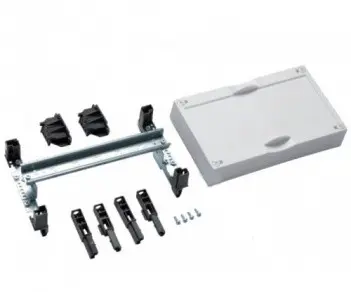 Блок Univers, 1 шина TS35 для клемних колодок, 150x250, Hager