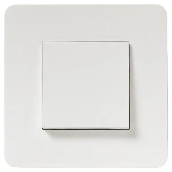 Одноклавішний вимикач Schneider Electric NU320118 (схема 1) 10А 2М (білий) - фото №2