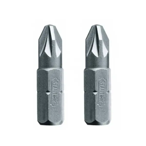 Биты Stanley Pozidriv PZ1х25мм (2шт) Биты Stanley Pozidriv PZ1х25мм (2шт)