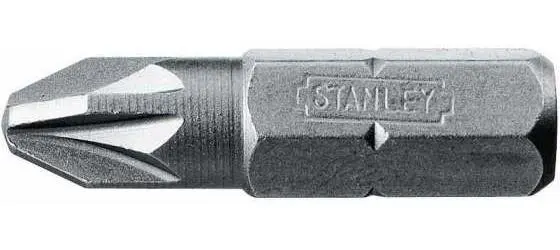 Биты Stanley Pozidriv PZ1х25мм (2шт) - фото №2 Биты Stanley Pozidriv PZ1х25мм (2шт) - фото №2