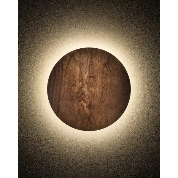 Бра, настінний світильник Nowodvorski 11288 Ring Timber S LED 1x7W 3000K 60Lm IP20 коричневий - фото №1 Бра, настінний світильник Nowodvorski 11288 Ring Timber S LED 1x7W 3000K 60Lm IP20 коричневий - фото №1