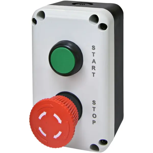 Кнопковий пост Eti ESB2-V5 Standart START/STOP зелена/червона (4771627) Кнопковий пост Eti ESB2-V5 Standart START/STOP зелена/червона (4771627)