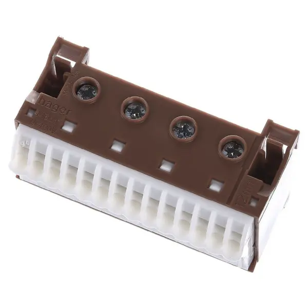 Блок фазных клемм 4x16мм2+14x4мм2 Hager - фото №4