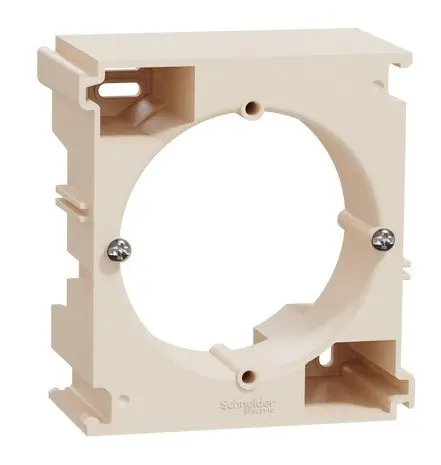 Подрозетник наружного монтажа модульный Schneider Electric Sedna Design бежевый SDD112902 Подрозетник наружного монтажа модульный Schneider Electric Sedna Design бежевый SDD112902