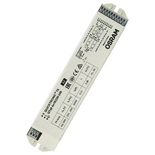 ЕПРА Osram QTZ8 4х18/220-240 VS20 (4008321863362) ЕПРА Osram QTZ8 4х18/220-240 VS20 (4008321863362)