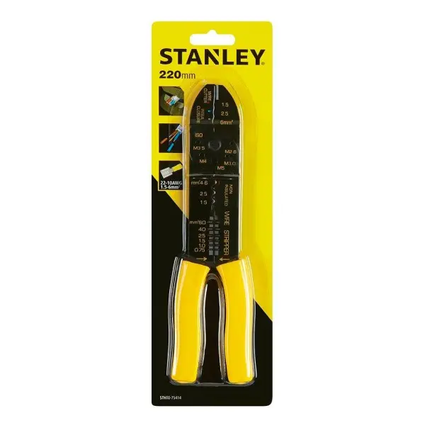 Стриппер для снятия изоляции Stanley STHT0-75414 0,75-6мм 220мм - фото №3