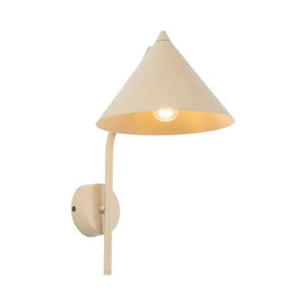 Бра, настенный светильник TK Lighting 11474 Cono E27 1x15W IP20 бежевый - фото №4