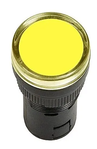 Сигнальная лампа TNSy AD16DS Ø16мм 12В AC/DC желтая (TNSy5502220)