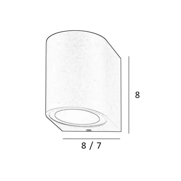 Уличный светильник Italux OWL-2197-1R Genta GU10 1x35W IP54 черный - фото №2 Уличный светильник Italux OWL-2197-1R Genta GU10 1x35W IP54 черный - фото №2