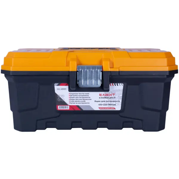 Ящик для інструментів E.Next e.toolbox.pro.11, 16" 415x223x193мм (t011011) - фото №4