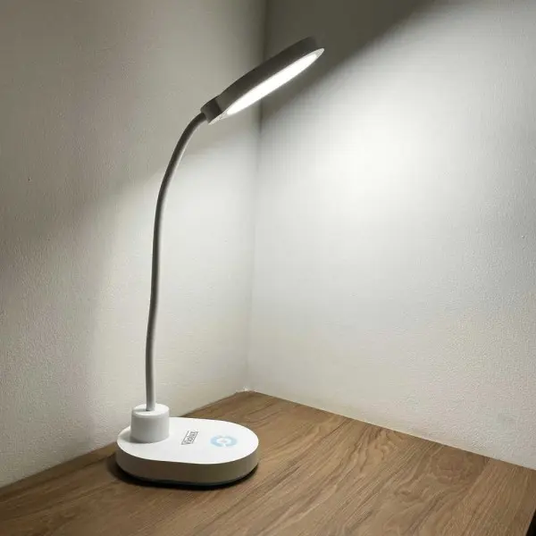 Настольная лампа с аккумулятором LED LINERA 5W 4200К белая Violux ( 540005 ) - фото №1