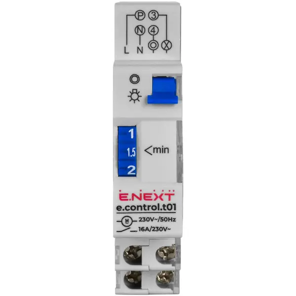 Реле сходове e.control.t01, E-Next - фото №1 Реле сходове e.control.t01, E-Next - фото №1