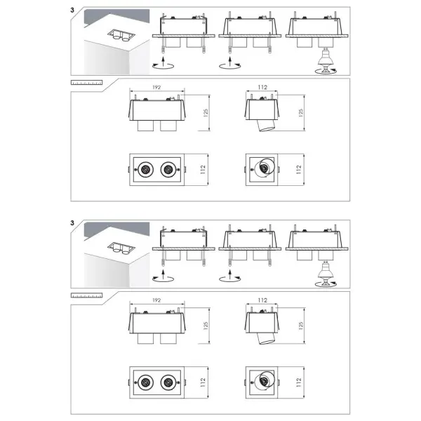 Точечный светильник Nowodvorski 8940 Eye Mod GU10 2x10W IP20 черный - фото №3 Точечный светильник Nowodvorski 8940 Eye Mod GU10 2x10W IP20 черный - фото №3
