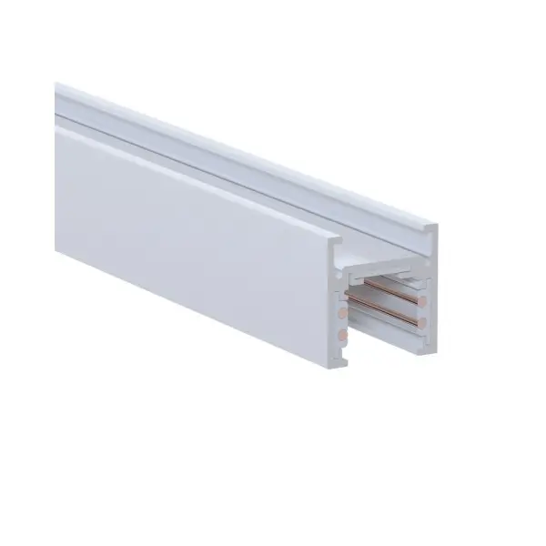 Магнитный трековый шинопровод накладной Kloodi KDMG-SLIM-TRN 3M WH 48V 3м белый - фото №1 Магнитный трековый шинопровод накладной Kloodi KDMG-SLIM-TRN 3M WH 48V 3м белый - фото №1