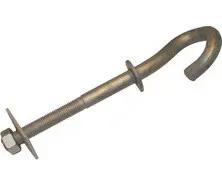 Гак наскрізний 200мм, М20